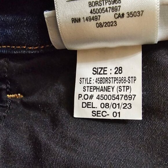 Joe’s Jeans The Icon Mid Rise Skinny Ankle Flawless Jeans in Stephany Sz 28 - Picture 12 of 12